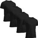 Men's Athletic Workout T-Shirts (Dry Fit, 4-Pack) Moisture Wicking Performance Activewear Gym, Yoga, & Running Tees (M)