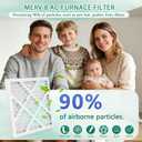 6 Pack Updated 6x6x1Air Filter, pertain Merv 8 HVAC Pleated A/C Furnace Filters (Actual Size: 5.75.5x5.75.5x0.75)