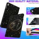 for iPad 5th/6th Generation Case, for Apple iPad Air 1st/2nd Gen, for iPad Pro 9.7 Inch Case Cute Kids Women Girls Folio Sun Moon Cool Aesthetic Design Cover for iPad 5/6, Air 1/2, Pro 9.7