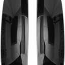 High Soar Black Door Mirror Cover for Volvo VNL 2004-2017, Side Mirror Cover Replacement for Volvo Trucks Driver Left Passenger Right Side Semi Truck Accessories, Small