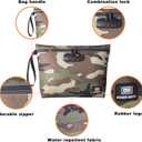 Free Boy Smell Proof Bags 11.8"x8.6"Durable Odor Proof Stash Bag with Combination Lock,Smell Odor Case Container