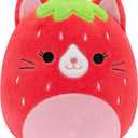 Squishmallows Original 8-Inch Olma Strawberry Cat - Official Jazwares Plush