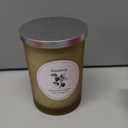 HD Designs Frosted Jar Candle - White Blackberry