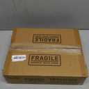 DRKIO 12 Pack Glass Baby Food Storage Containers - 4 Oz Baby Food Jars with Lids Baby Food Maker Microwave Dishwasher Freezer Safe 100% Leak Proof BPA Free Reusable