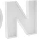 8inch ONE Tray Sweet Food Fillable Cardboard Letters Treat BABY Shower Decorative Box, SH-ONE8