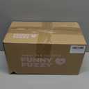 FUNNY FUZZY 2 in 1 Dog Bed Crate Pad Mat, Washable Reversible Pet Floor Mats,Fluffy Kennel Pad for Small Large Sized Dog,Indoor Cats,Sleeping Mattress,35.4"  22.8", Midnight Blue