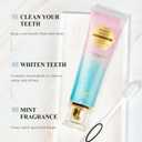 3 x Niacinamide Whitening Toothpaste, Combined with SP6 Probiotic Toothpaste Powerful Whitening Combination in The Morning and Evening Natural Gentle Care Repair Enamel and Protect Teeth (2)