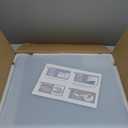 PARANTA 8-Piece Boot and Shoe Storage Box, Stackable Clear Plastic Shoe Box, Space-Saving Shoe Organizer for Boots, Sneakers, and High Heels, Black