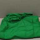 Green Screen Backdrop 10x10 ft, Chroma Key Greenscreen Background for Streaming Zoom, Photo Backdrop Curtain for Photography, Thick Polyester Fabric Cloth Sheet for Photoshoot Video (Backdrop Only)