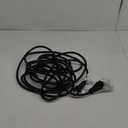 Amazon Basics Extension Cord, 15 Ft, 3 Prong Outlet Extender, Indoor Extension Cord, 13 Amps, 125V, Black