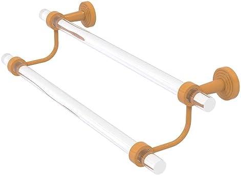 Allied Brass PB-72-18-GLY Pacific Beach Collection 18 Inch Double Towel Bar, Golden Yellow