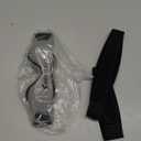 Patellar Tendon Support Strap, Silicone Patella Knee Strap, Non-Slip Patella Band Knee Brace for Jumpers Knee, Tendonitis, Basketball, Volleyball - Dark Gray 1 Pack