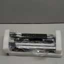 iThird Battery Operated Wall Sconces Set of 2: 10000mAh Rechargeable Wall Lights with Remote Control, 360° Rotate Wireless Wall Scone Decor for TV/Mirror Bedroom Living Room, 31.5 Inch, Black