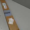 AIZESI One-Piece Brushed Gold Tension Shower Curtain Rod 41-73" No Drilling
