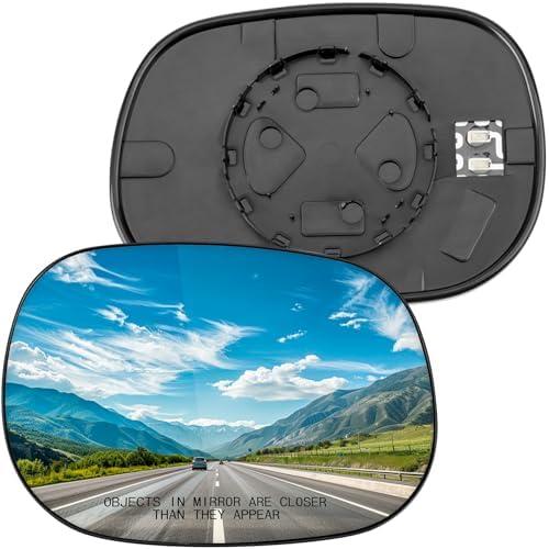 LOIYLLEN Passenger Side Mirror Replacement for Dodge Ram 1500 2500 3500 1998-2003, Durango 1998 1999 2000 2001 2002 2003 2004 - Right Side Mirror Glass, Rear View Mirrors Glass with Power Heated