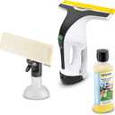 Krcher WV 6 Electric Window Vacuum Squeegee 11" - Cleans Showers, Mirrors, Glass, and Countertops - Electric Squeegee