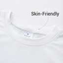 Girls Summer Short Sleeve T Shirts Casual Kids Tops Crewneck Tees Tween Girls Basic Clothes 6-14 Years (White)