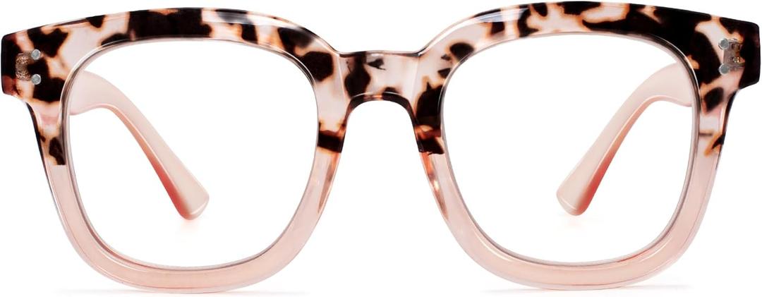 Madison Avenue Blue Light Blocking Glasses Oversized Fashion Blue Light Glasses for Women Anti Eyestrain & UV Protection Computer Eyeglasses (Gradient Brown) Madison Avenue Blue Light Blocking Glasses Oversized Fashion Blue Light Glasses for Women Anti Eyestrain & UV Protection Computer Eyeglasses (Gradient Brown)