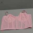 Avidlove Corset Tops for Women Push Up Bustier lingerie Mesh Sexy Going Out Party Club Top Size M