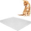 Zipcase 8 Pack Cat Repellent Deterrent Outdoor Scat Mat with Tape for Cats, Dogs, Pests Covers 12 Sq.ft (1728 Sq.in), 16 x 13 Inches8 Pack