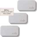 Drift Car Air Freshener - The Original Stone Air Freshener - Car Odor Eliminator - Long Lasting Scent - Metal Clip - Essential Oils - Clean Ingredients - Grove Scent 3 Pack Refill - NO CLIP INCLUDED