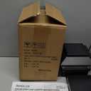 Involux 2 Pack Solar Post Cap Lights - Classic #1: for Flat Surfaces & 4x4 Vinyl, Also Fits 4x6 Wood (Sits-On-Top), 25 Lumen 3000K Warm White, Outdoor Deck Fence Light, Waterproof, Matte Black, Missing Screws & Plastic Anchors