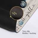 Fall Kitchen Mat Rugs Sets of 2,Blue Happy Fall Y'all Truck Pumpkin Tractor Checkered Rugs for Decorations Hallways,Sink,Laundry Room,Floor Non Slip Carpet Washable 16x24 + 16x41 in (Colorful 10)