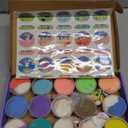 15 Pack Butter Slime Kit with Fruits Charms, Birthday Gift, Slime Party Favors for Girls and Boys, Super Soft & Scented Slime for Kids, DIY Stress Relief Toy