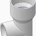 Dust Port Adaptor with 90 degree elbow  Fits 1 5/8OD Saw Dust Ports and 2 1/4 OD shop vac. (Compatible with DEWALT DWS715, DWS716, DWS779, DWS780 Miter Saws and CRAFTSMAN CMXEVBE17607 Shop vac)