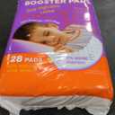 Sposie Diaper Booster Pads with Adhesive, fits Diaper Sizes 2T-5T, Baby Diaper Pads Inserts Overnight, Diaper Liners for Nighttime Diapers, Overnight Diapers, 28 ct/