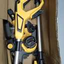 Brushless Lawn Edger Compatible with DeWalt 20v Battery (Tool ONLY), Electric Cordless Edger/Trencher, 9 Blade, 3 Position Adjustable Depth, 180Handle, Lightweight with Rear Wheel for Landscaping