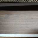 Floating Shelves Set of 2, Long Wall Shelf with Lip, 24in, Walnut, 23.6 in