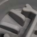 Jovrun Elevated Dog Bowls for Medium Large Size Dogs, Non-Slip Dog Feeder with 1*Stainless Steel Dishes & 1*Slow Feeder Bowl, 5 Heights Adjustable Raised Bowls to 3.15-8.66-9.84-11.02-12.2 (Pink)