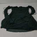 Parthea Womens Sexy Dress Sequin Sparkly Glitter Dress Off Shoulder Long Sleeve Party Club Going Out Mini Dresses (XS, Green)