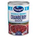 Ocean Spray Whole Cranberry Sauce, Canned Side Dish, 14 Oz Can (Pack of 1) (EXP 10/30/27)
