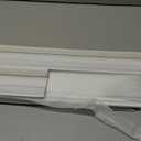 8 Pcs Wall Baseboard Molding Trim 47.2 x 3.15 in, High Impact Polystyrene Waterproof Skirting Board for Home Decor, Installed with Glue Not Include(8PC)