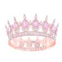 Queen Crown for Women Crystal Tiara for Girl Rhinestone Wedding Headband for Bride Hair Accessories for Costume Birthday Party Prom Gifts