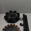 KastKing V16 Fishing Rod Rack With Rotating Base- Fishing Pole Rack Holds Up to 16 Fishing Rods or Combos, Lightweight and Durable ABS Construction, Space-Saving Fishing Rod Holders for Garage