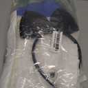 Women Bule White Costume with Apron Halloween Maid Princess Dresses, Size 8