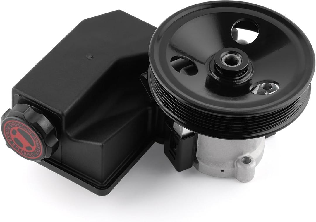 20-62608 Power Steering Pump with Pulley Reservoir Assembly Fit for Jeep-Grand Cherokee WJ 2001-2004, Viper ZB 2003-2006, For Ram 1500 2004-2006 Automotive Replacement Power Steering Pumps