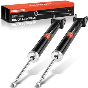 A-Premium Rear Pair (2) Shock Absorber Compatible with Nissan 370Z 2009-2020, Driver and Passenger Side