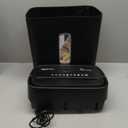 Amazon Basics Cross Cut Paper and Credit Card Shredder, 12 Sheet (New Model), Black