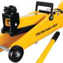 Performance Tool W1640 2-1/2 Ton Garage Jack, (5,000 lbs.) 5-15.5-Inch Lift, Swivel Casters, For Cars/Trucks