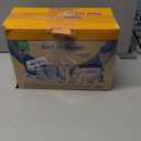 Dr. Brown's Natural Flow Anti-Colic Options+ Wide-Neck Glass Baby Bottle Starter Set with 100% Silicone Glass Bottle Sleeves, Baby Bottle Brush, HappyPaci Pacifier & Pacifier and Bottle Wipes, 0m+