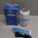 Electric Pill Crusher Grinder - Fine Powder Electronic Pulverizer for Small & Large Medication & Vitamin Tablets - Comes with Pill Organizer, Brush, Spoon, Cloth & Stainless Steel Blades by Pill Mill