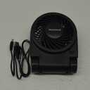 Honeywell HTF090B Turbo on the Go Personal Fan, Black  Small, Portable Fan (5 x 2.2 x 6 inches)