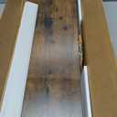 BAYKA Rustic Brown Floating Shelves 35.4in, Set of 3, Wall Mount Wood Shelf