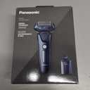 Panasonic Electric Razor for Men, Electric Shaver for Men, ARC5 with Premium Automatic Cleaning and Charging Station, Wet Dry Shaver, Cordless Razor, with Pop-Up Trimmer ES-LV97-K, Black