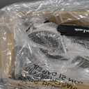 Rollator Walker with Seat, Tall Walkers for Seniors, 12" Big Rubber Wheels All Terrain Rollator Walker with Backrest, Built-in Cable, Foldable and Dual Adjustable Height for 5.3-7ft, Orange