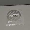 Vonty Stainless Steel Round Floor Drain Cover 6 Inch - Outlet Diameter, 14 Holes Silver Tone